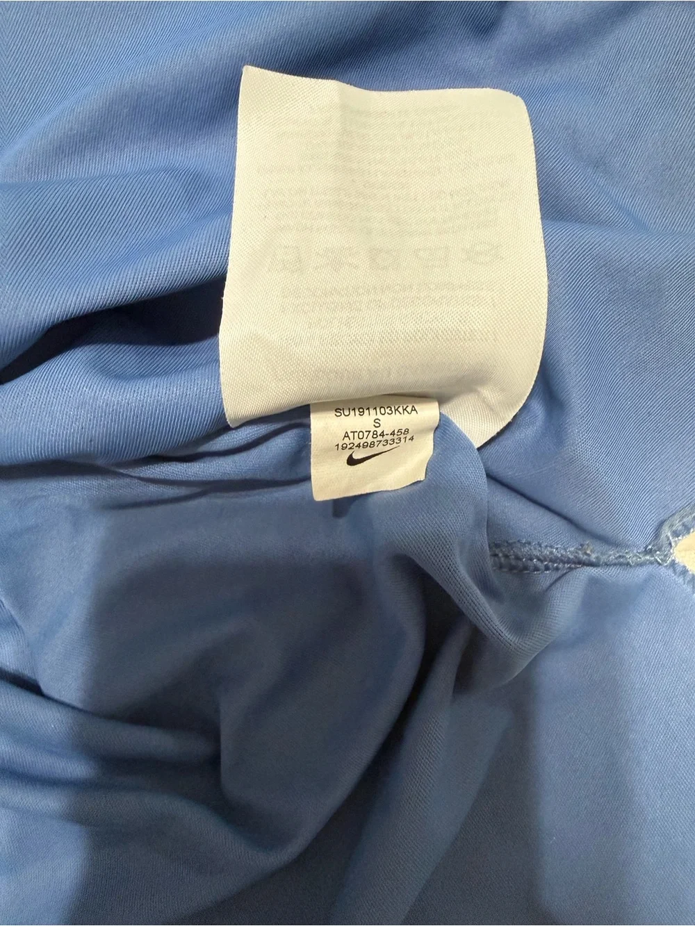 Nike Dri-FIT Slate Blue Racerback Sports Tank Small